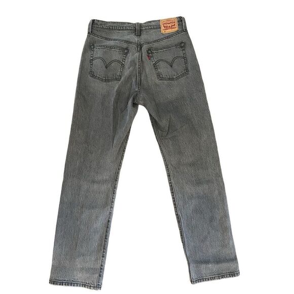 Women’s Levi’s 501 Grey Jeans W29 L30 - Picture 3 of 6